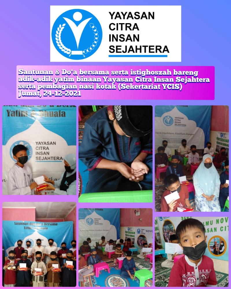kegiatan yayasan citra insan sejahtera 24 desember 2021