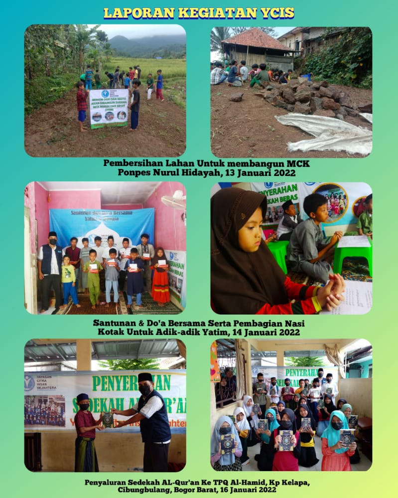 kegiatan citra insan sejahtera 13 januari 2022