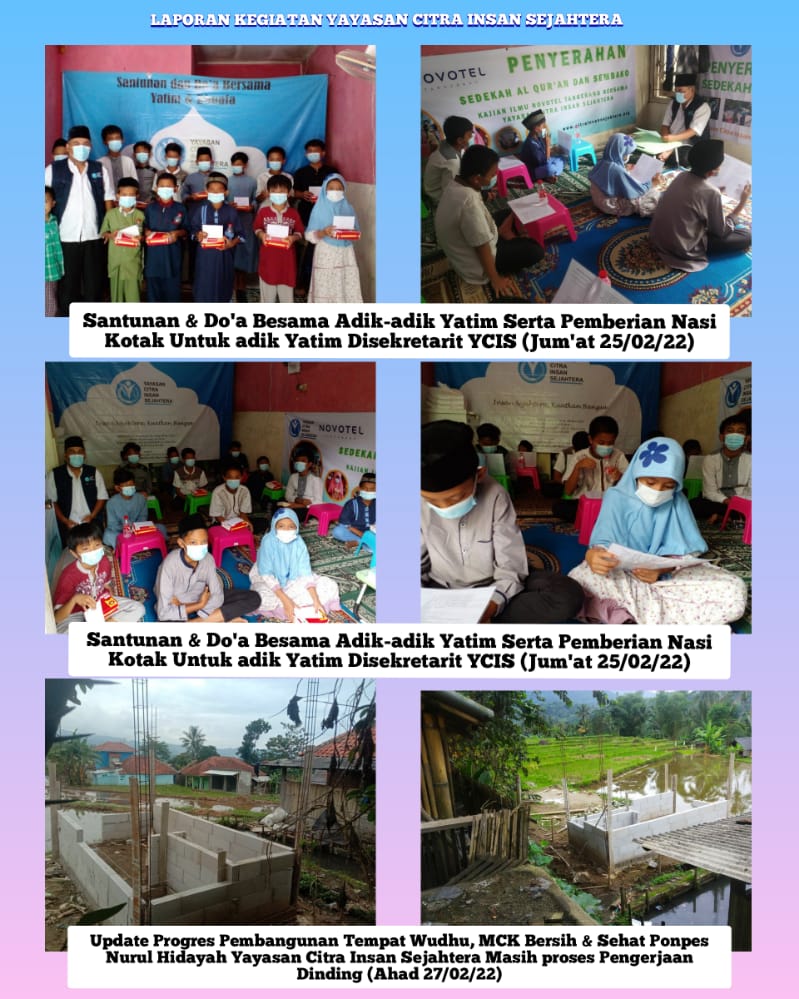 Santunan Yatim 25 Februari 2022